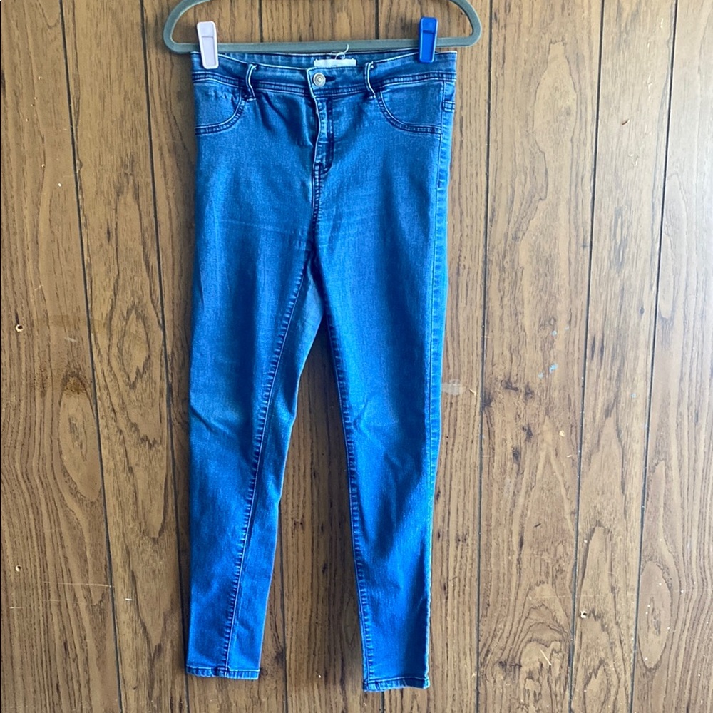 Mango Skinny Blue Jeans with Modern Fit